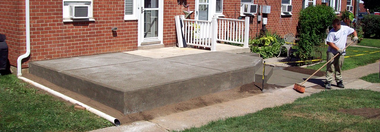 concrete after